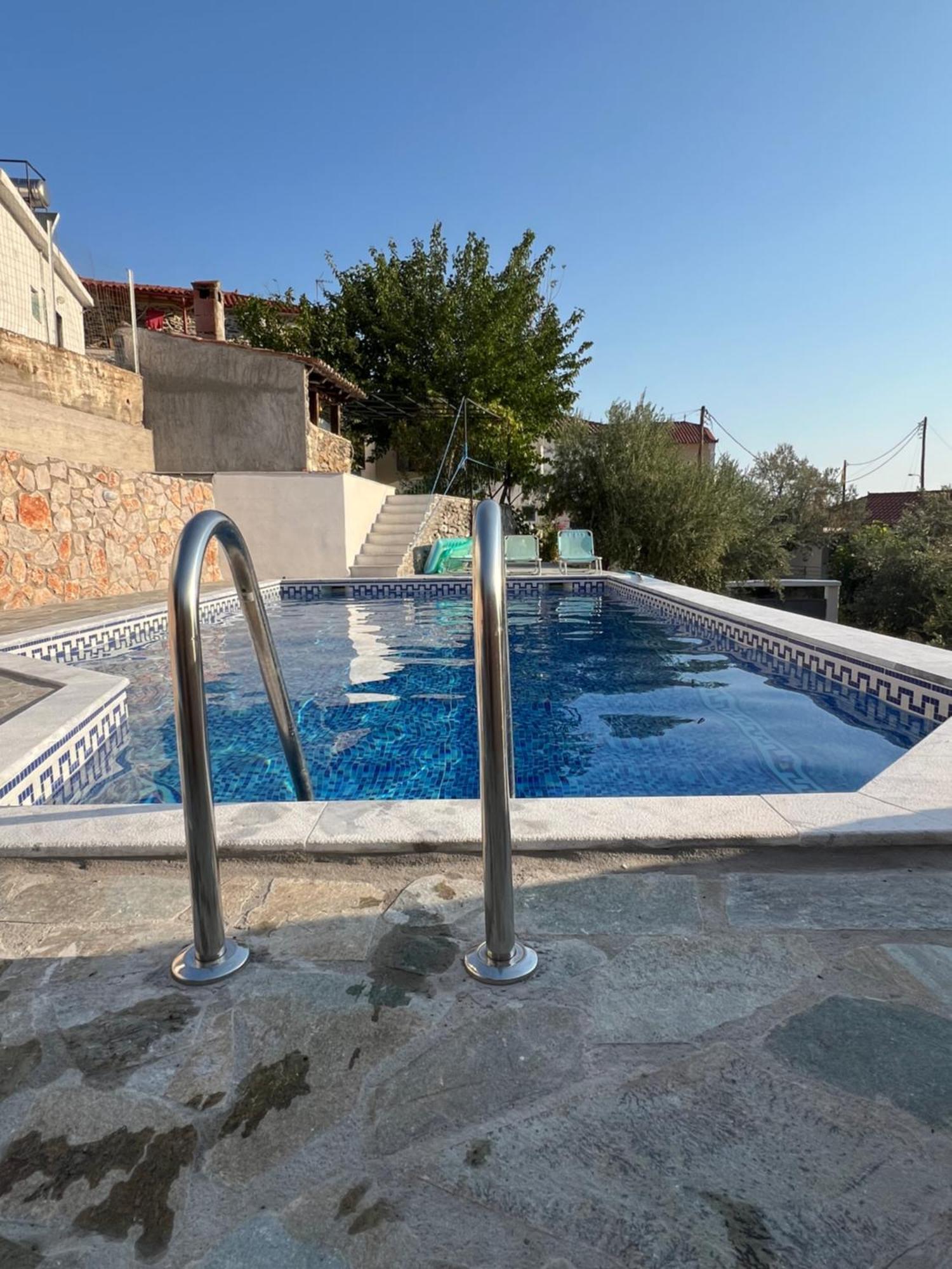 Sapounakeika Maison Charme Avec Piscine Privee, Pres De La Mer A Sappounakeika, Tyros מראה חיצוני תמונה