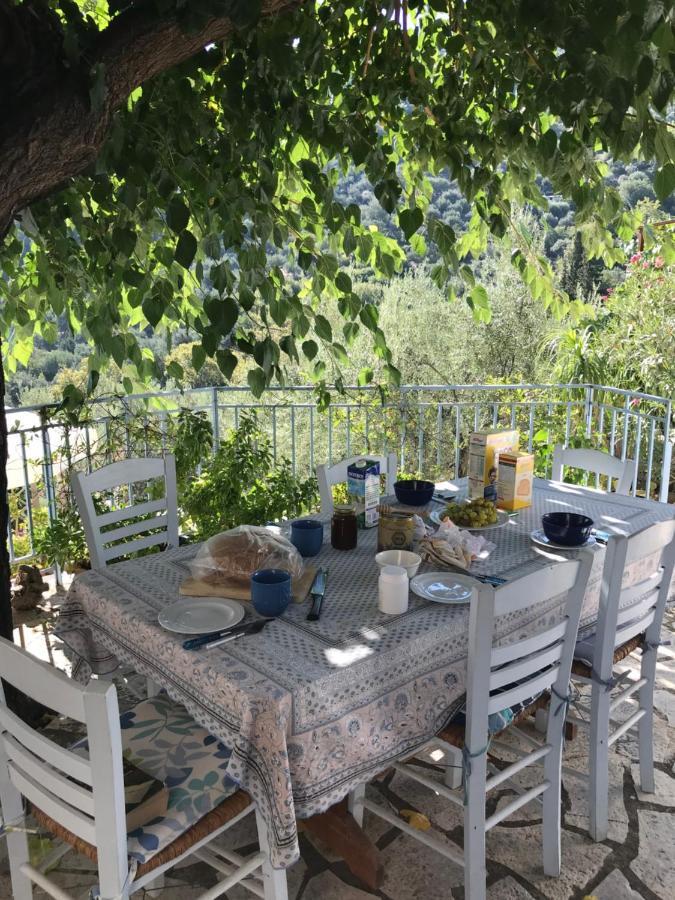 Sapounakeika Maison Charme Avec Piscine Privee, Pres De La Mer A Sappounakeika, Tyros מראה חיצוני תמונה